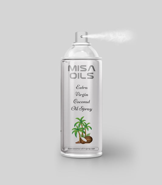 MISA Oils – 100% Pure Coconut Oil Aerosol Spray for Nourished & Healthy Hair 🌿✨